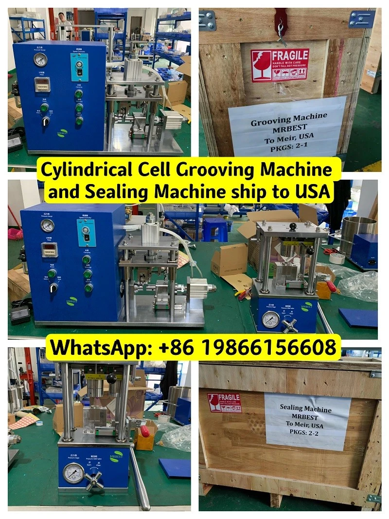 Grooving Machine and Sealing Machine ship to USA Grooving Machine and Sealing Machine ship to USA